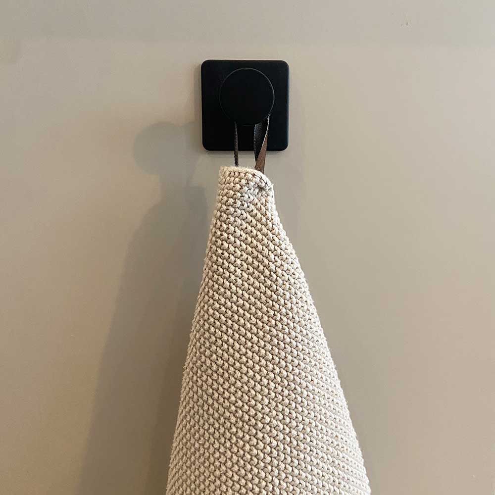 Klebehaken Base 210 1-Haken - Mattschwarz