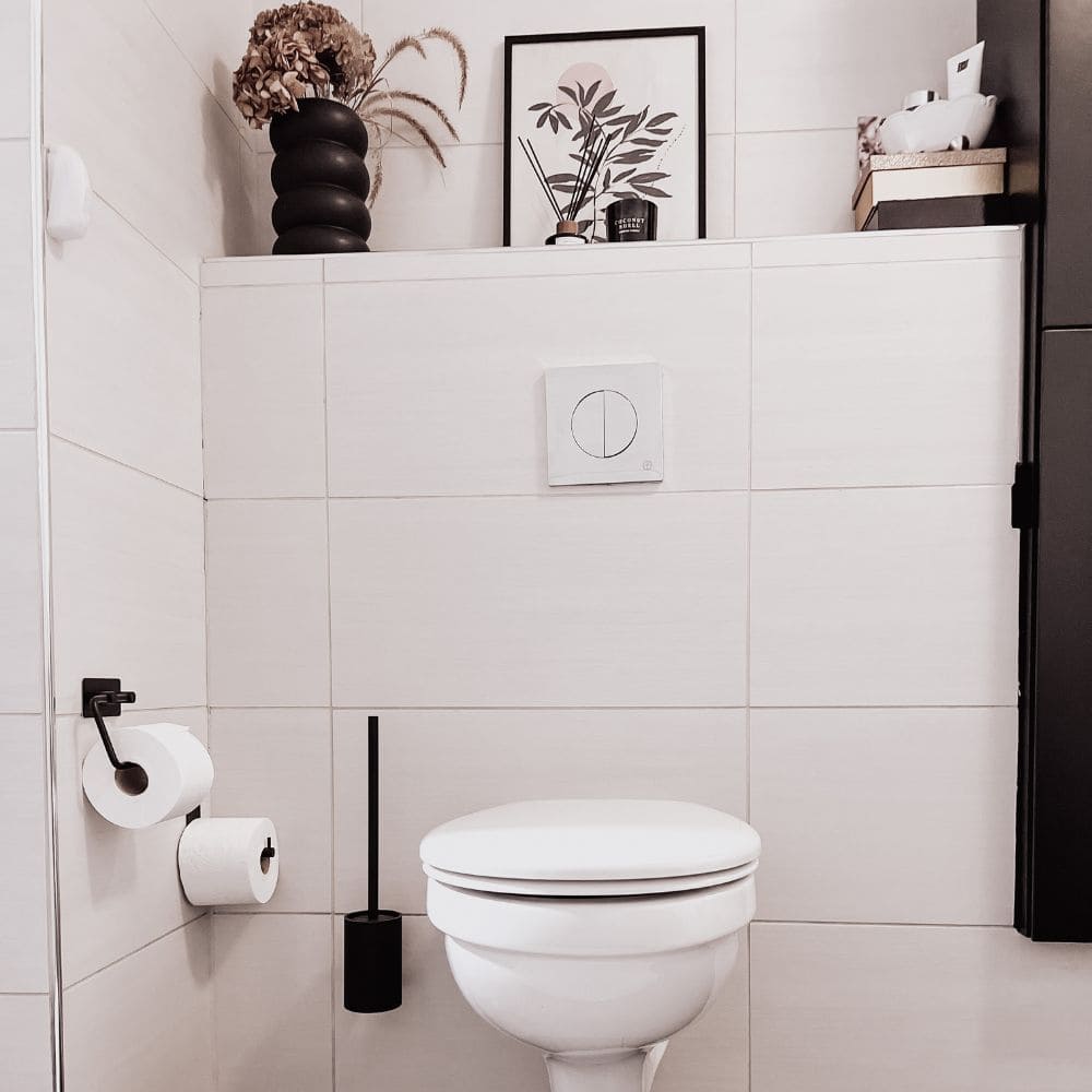 Badezimmer Set Base 220 - Mattschwarz