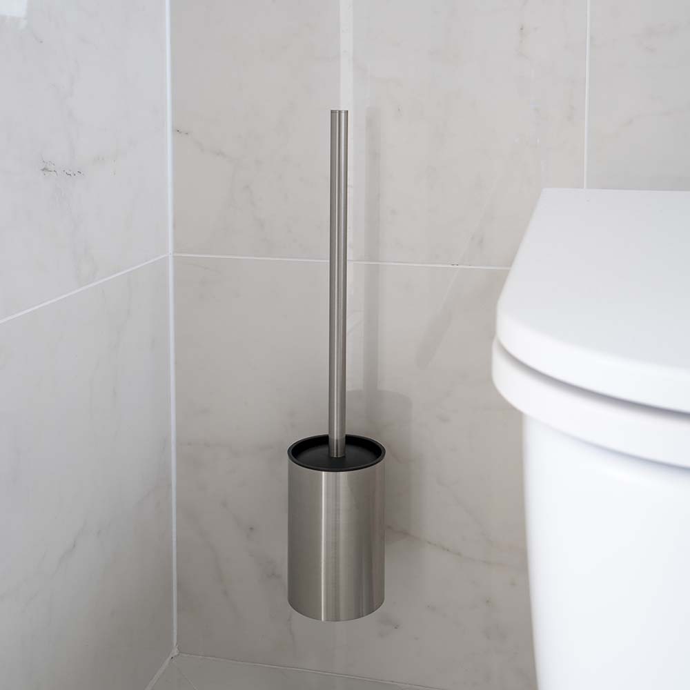 Solid Toilettenbürste - Gebürsteter Edelstahl