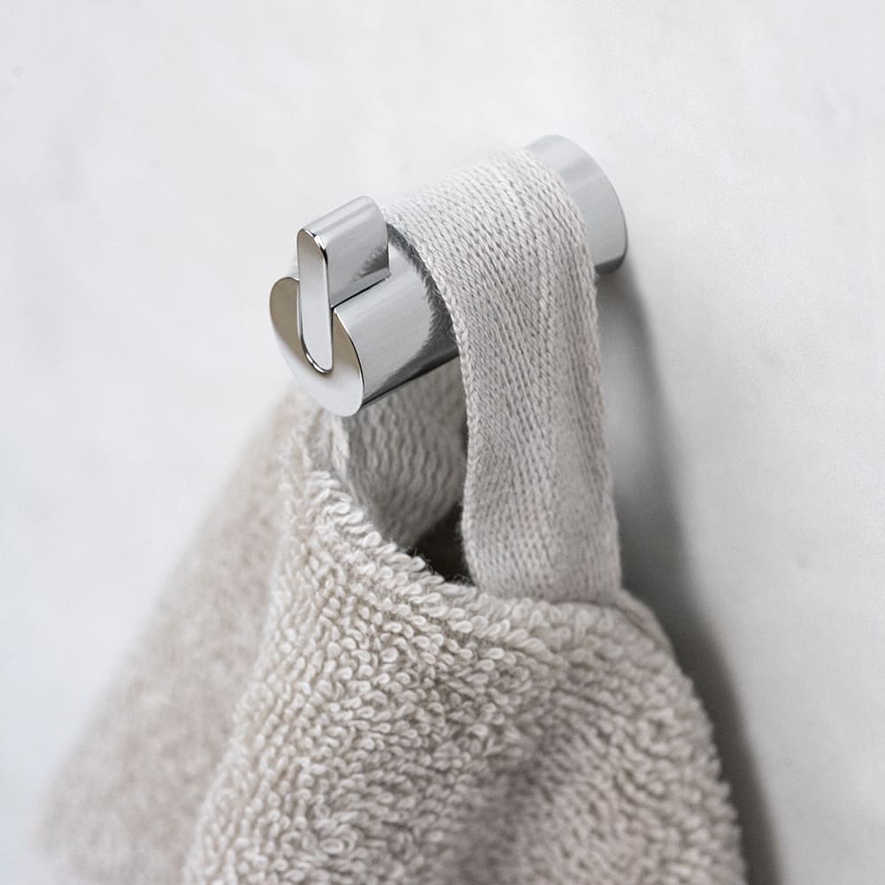 Einzelhaken Flow - Chrom Poliertes