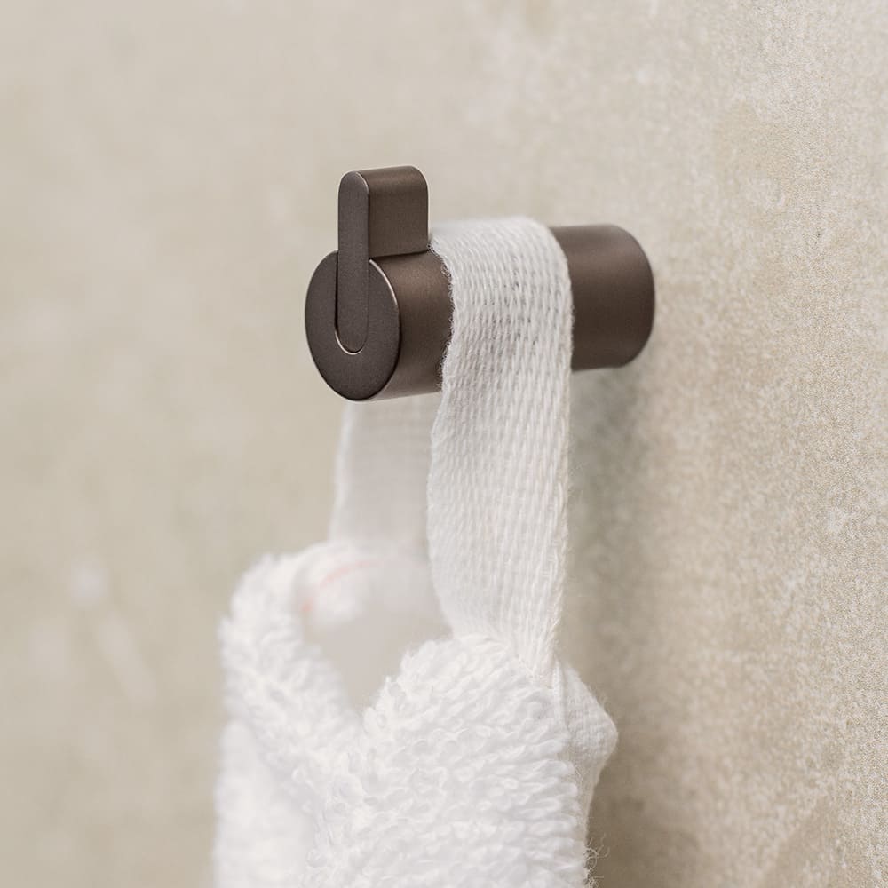 Einzelhaken Flow - Brünierte Messing