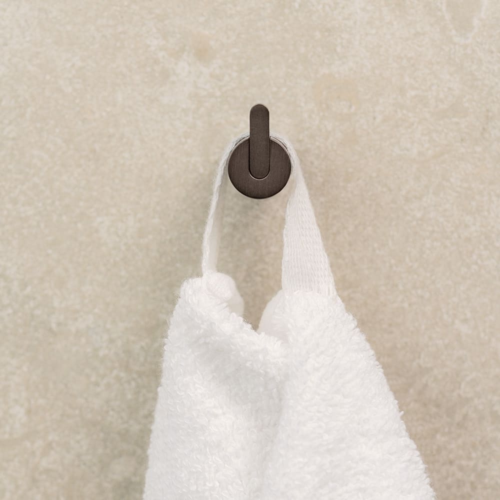 Einzelhaken Flow - Brünierte Messing