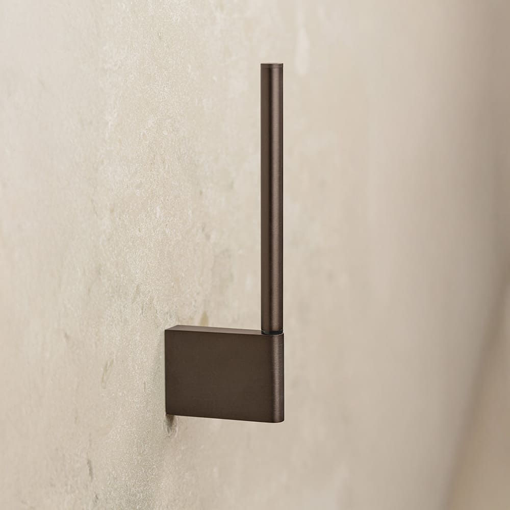 Ersatzrollenhalter Flow - Brünierte Messing