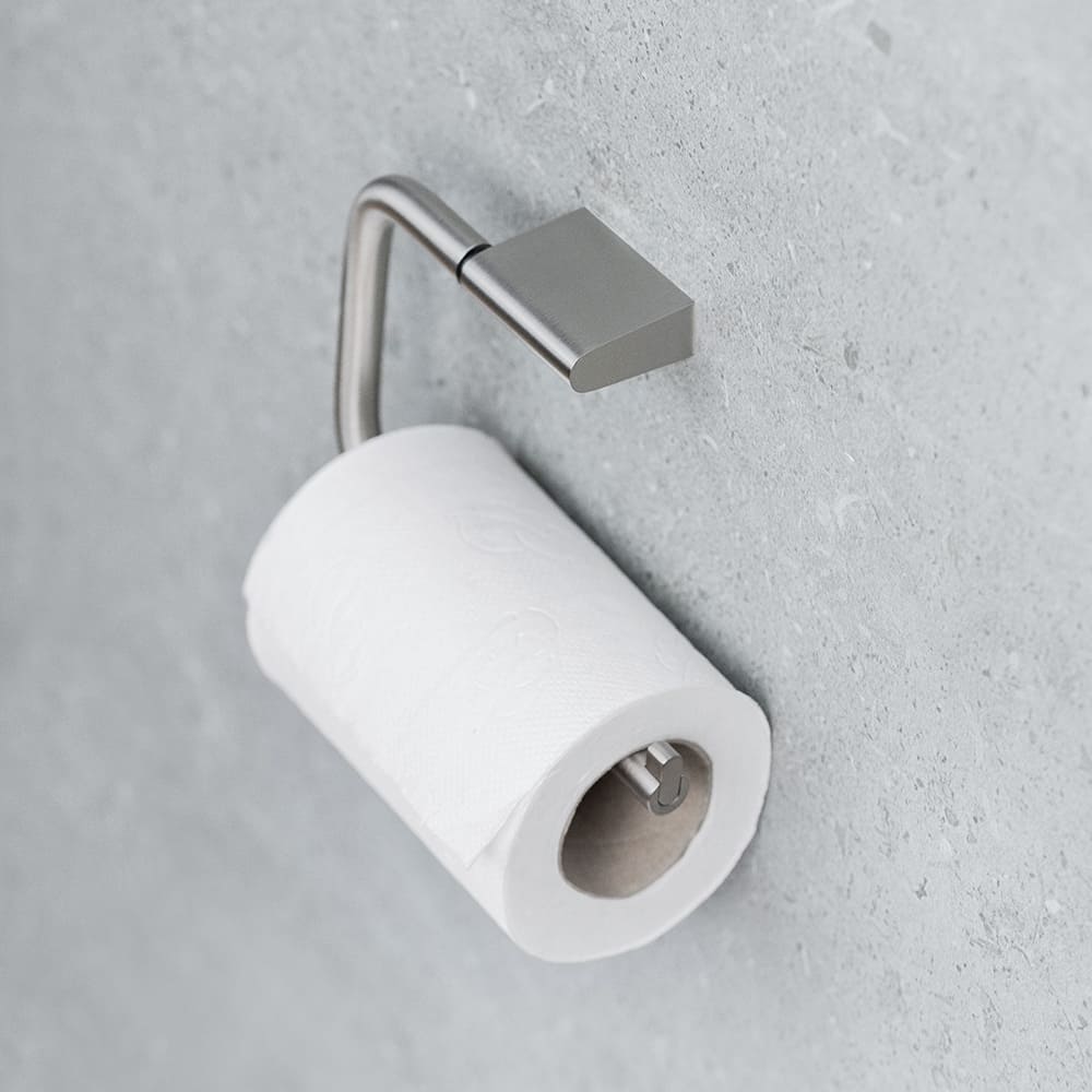 Toilettenpapierhalter Flow - Gebürstetes Nickel