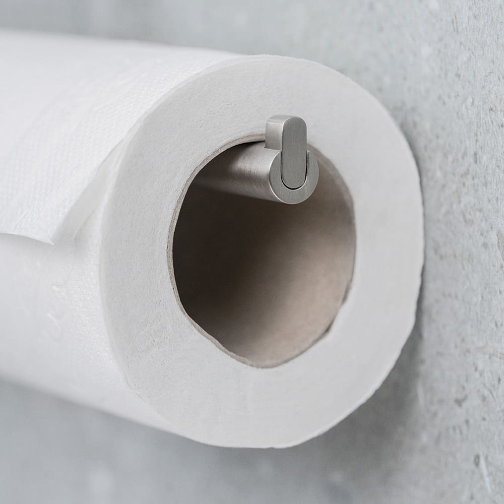 Toilettenpapierhalter Flow - Gebürstetes Nickel