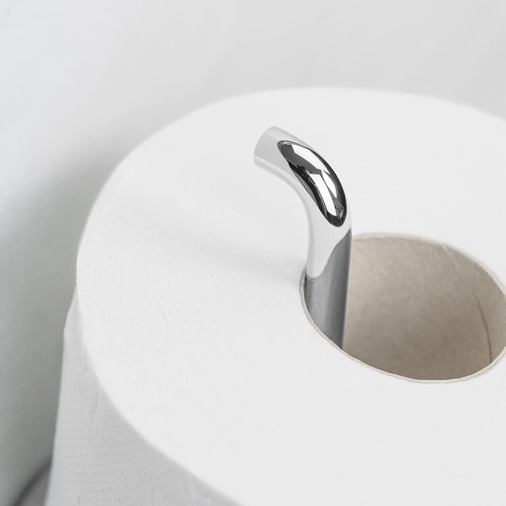 Ersatzrollenhalter Calm - Chrom Poliertes