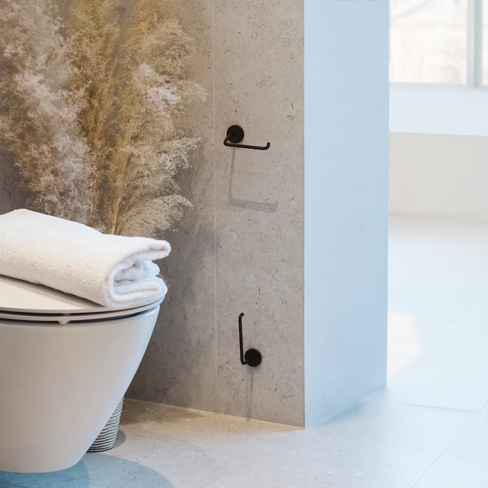 Ersatzrollenhalter Calm - Brünierte Messing