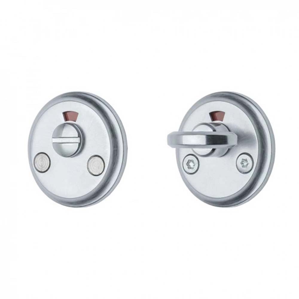 WC-Schloss Classic - Gebürstetes Chrom