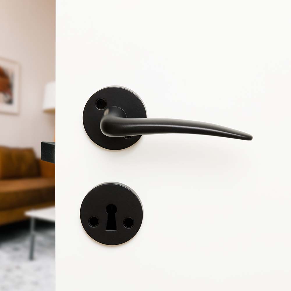 Türgriff Skagen - Mattschwarz