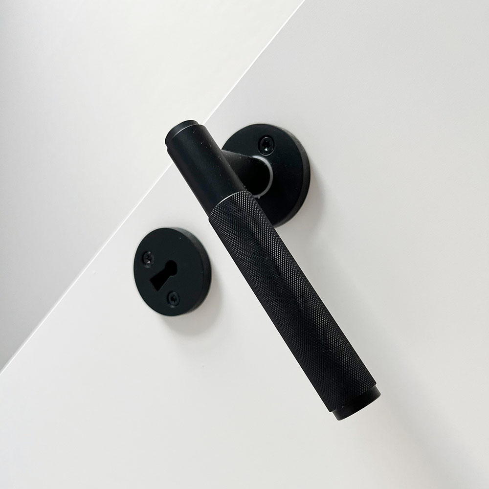 Türgriff Riff - Skandinavischer Standard - Mattschwarz