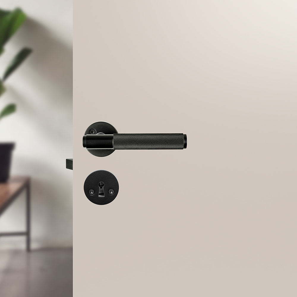 Türgriff Riff - Skandinavischer Standard - Mattschwarz