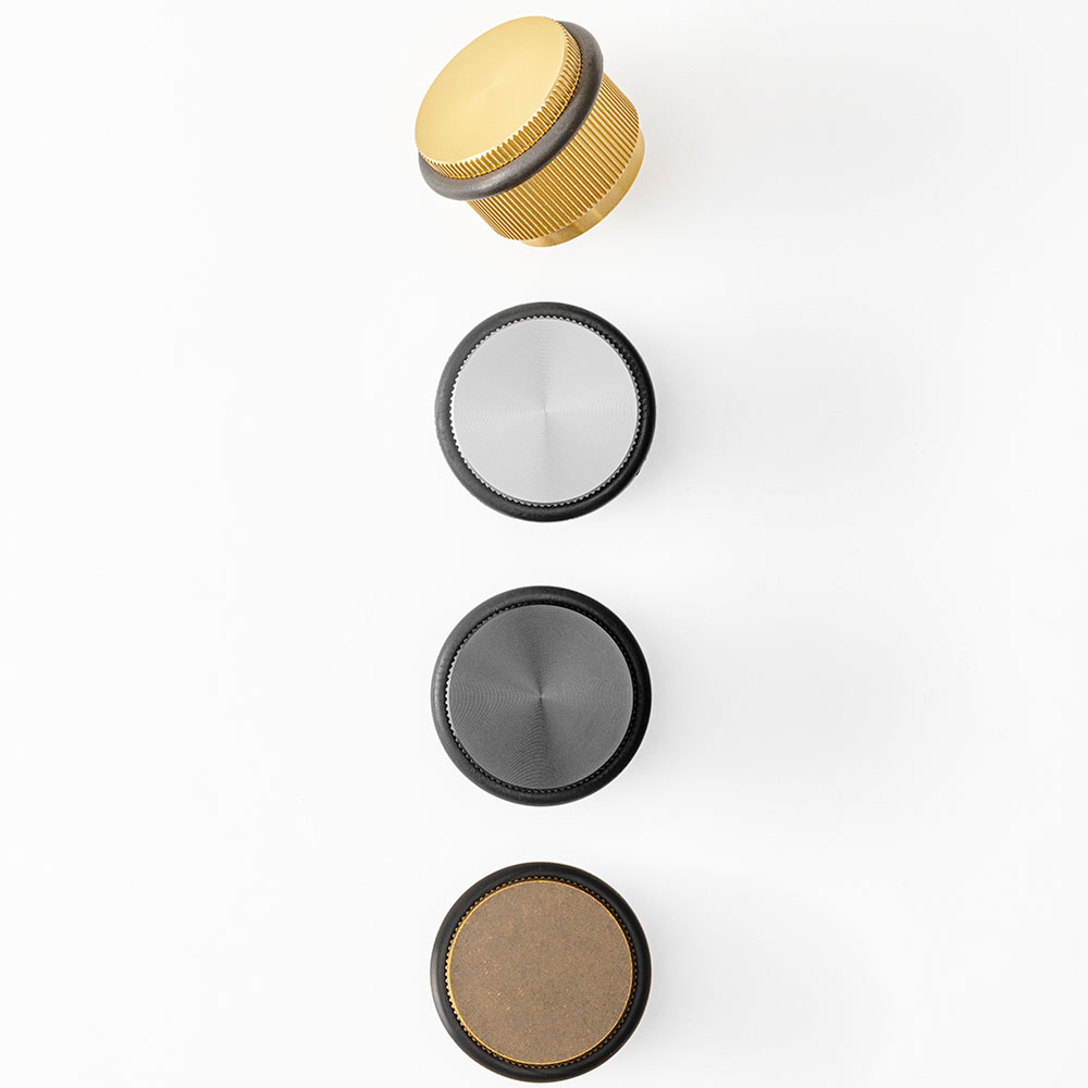 Türstopper Arpa Golv - Gebürstetes Schwarz