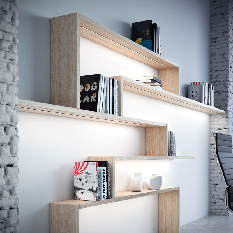 LED-Profil Miss - 2000mm - Schwarz