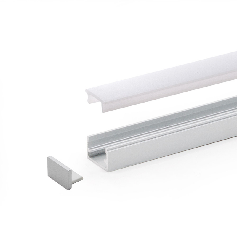 LED-Profil Twig XA - 2000mm - Aluminium