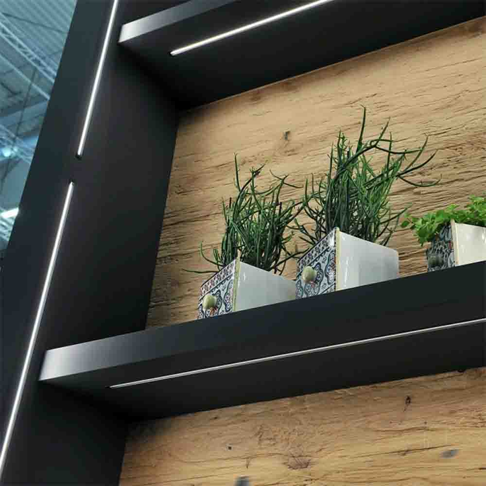 LED-Profil 8112 - 2000mm - Schwarz