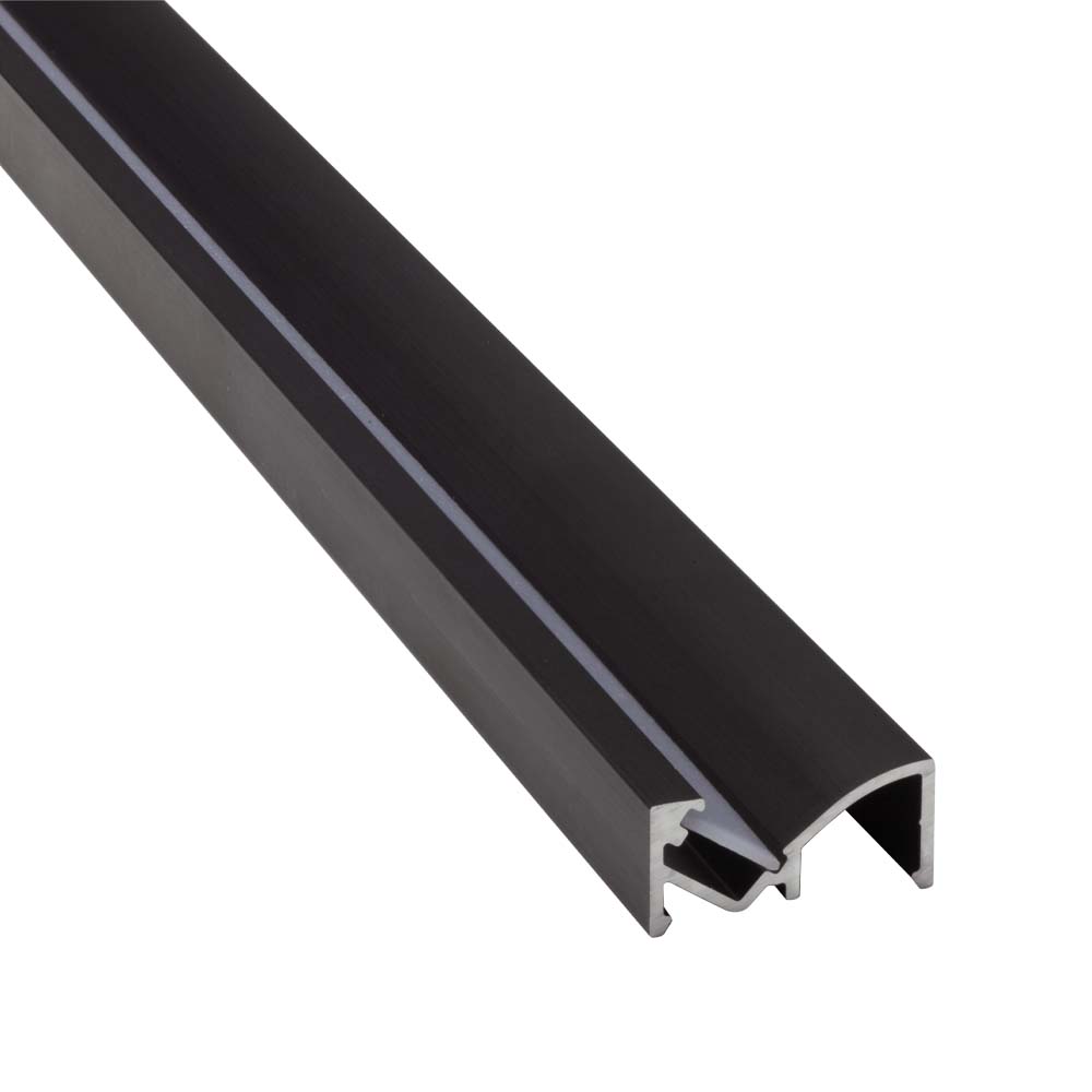 LED-Profil Blade - 2000mm - Mattschwarz