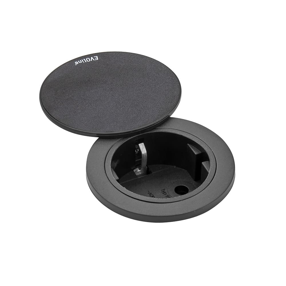 Steckdose One - Schwarz