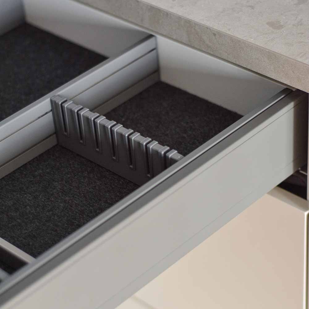 Messereinsatz Flex Basic - Dunkelgrau