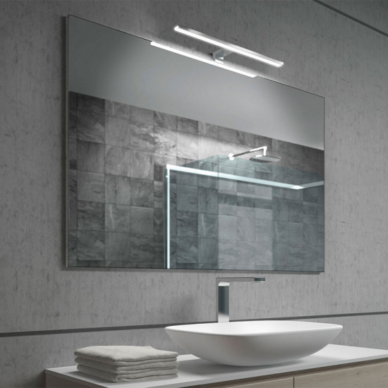 Spiegelbeleuchtung LED Aalto - Chrom