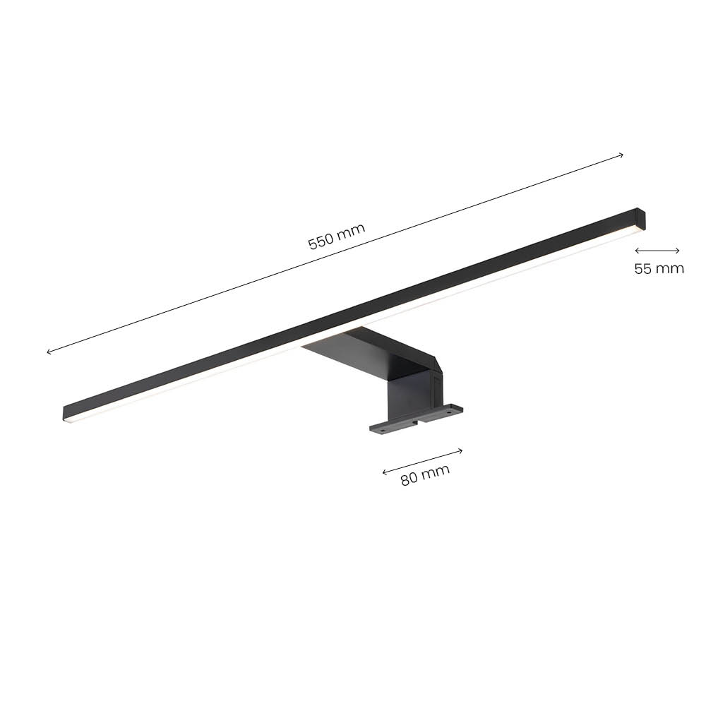 LED-Armatur Jot - Schwarz