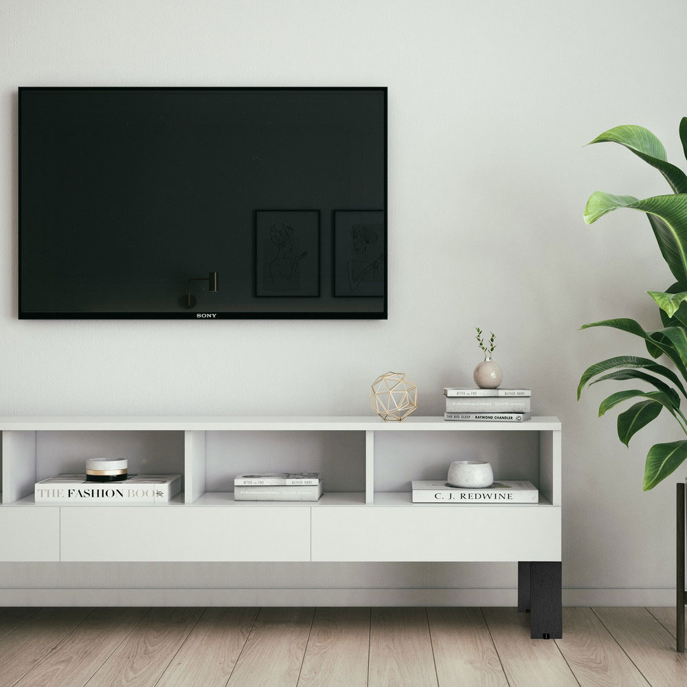 Stützbein Fonda 6005 - Mattschwarz