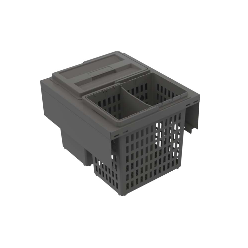 Mülltrennung - Trend Eco - Dunkelgrau