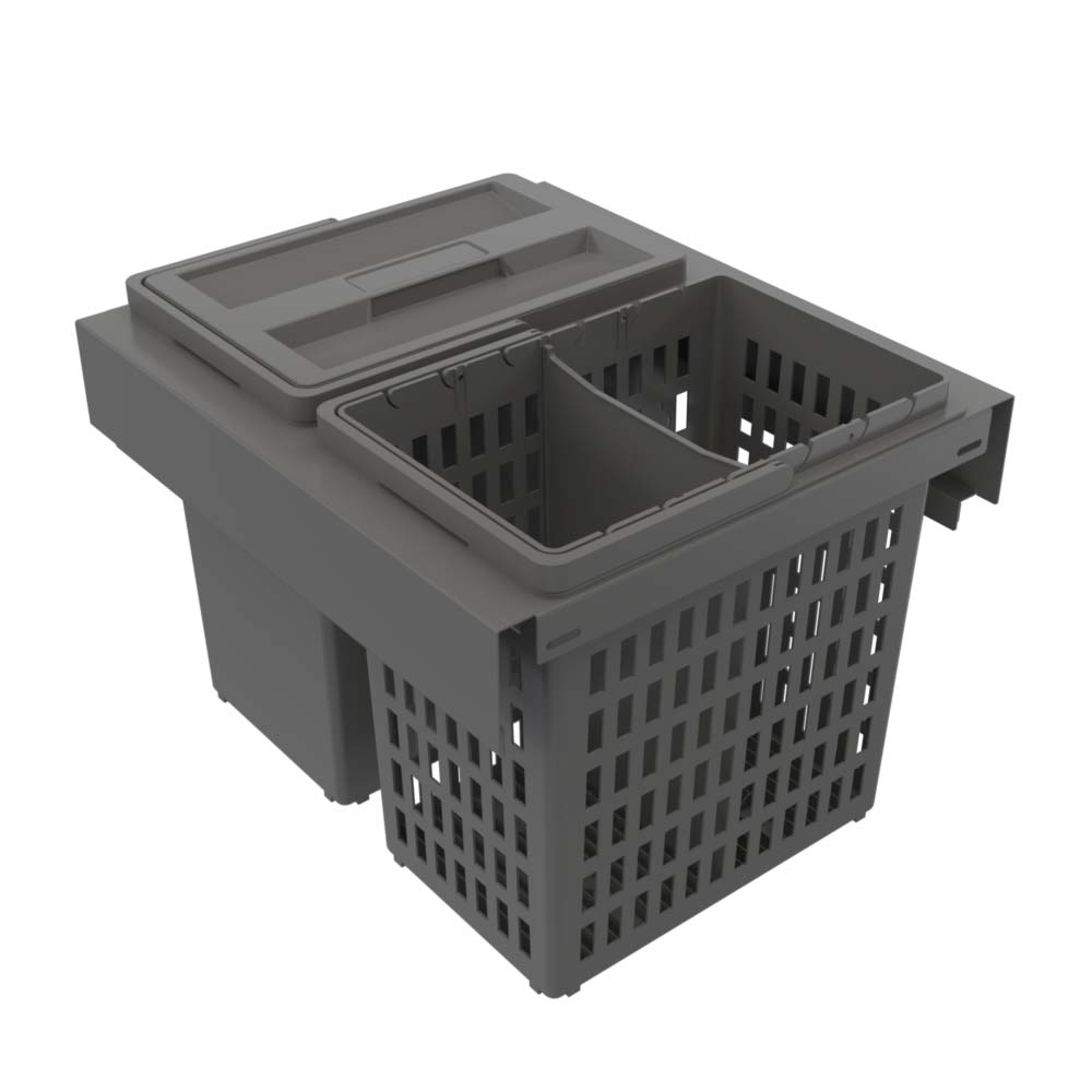 Mülltrennung - Trend Highside Eco - Dunkelgrau