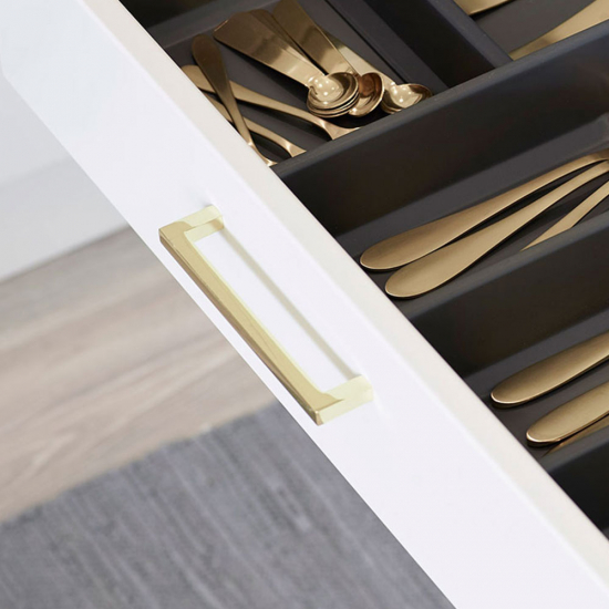 Möbelgriff 0143 - Mattweiß