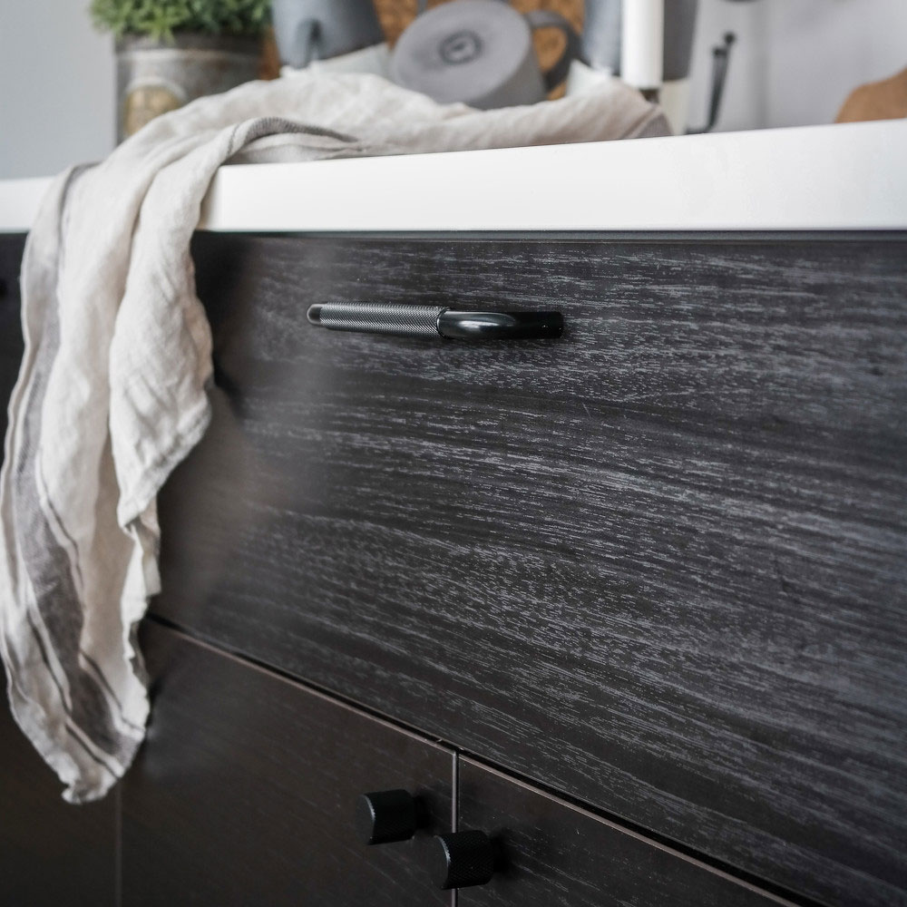 Möbelgriff Helix - Mattschwarz