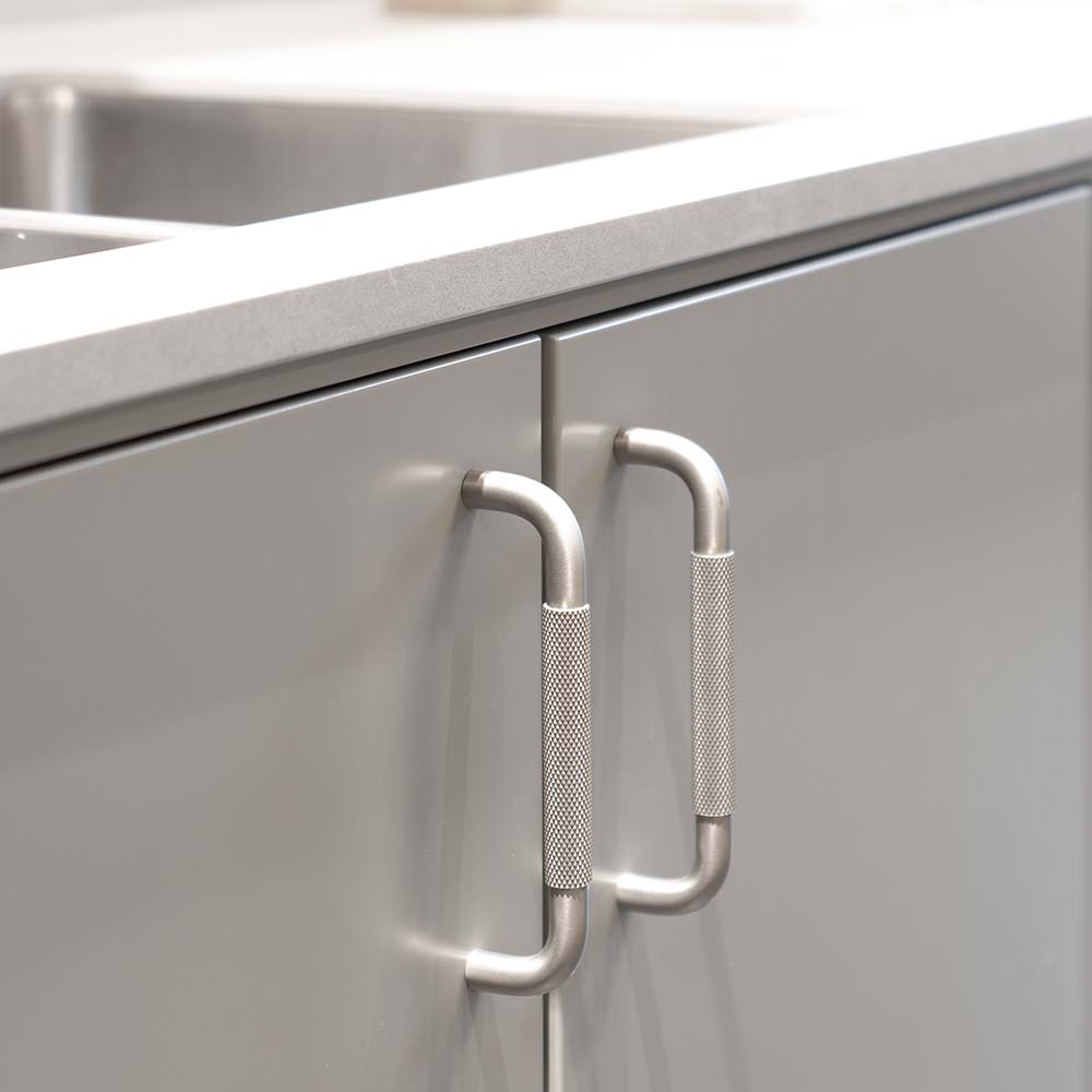 Möbelgriff Helix - Edelstahl-Optik