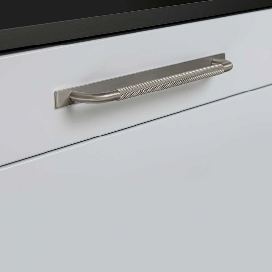 Möbelgriff Helix/Bricka - Edelstahl-Optik