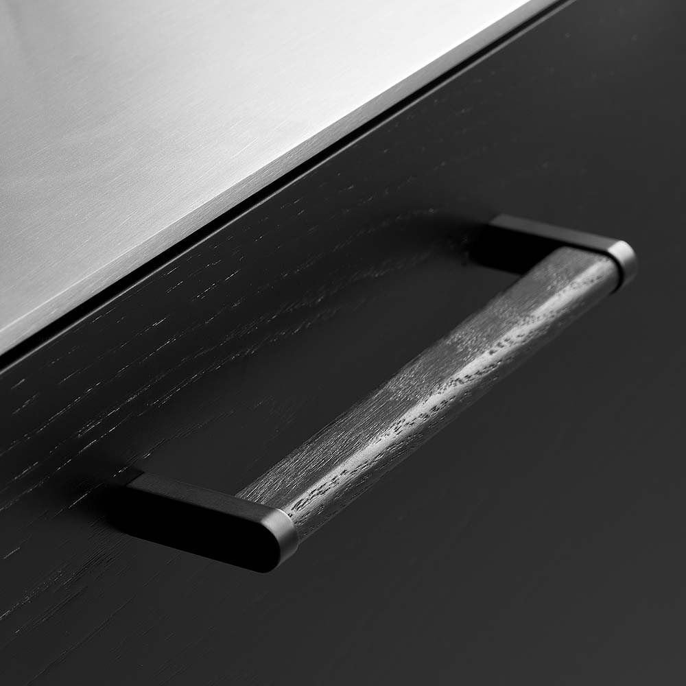 Möbelgriff Crossing - Schwarz/Schwarz