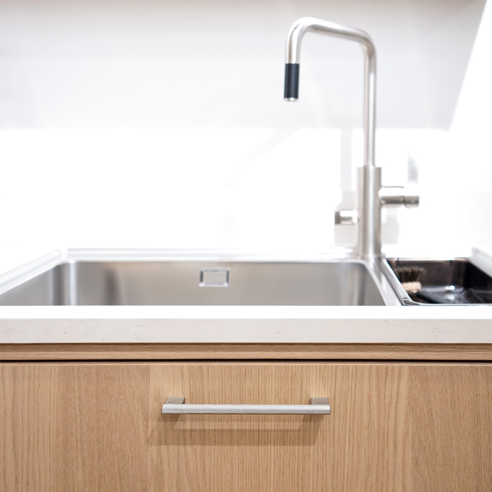 Möbelgriff Graf Mini - Edelstahl-Optik