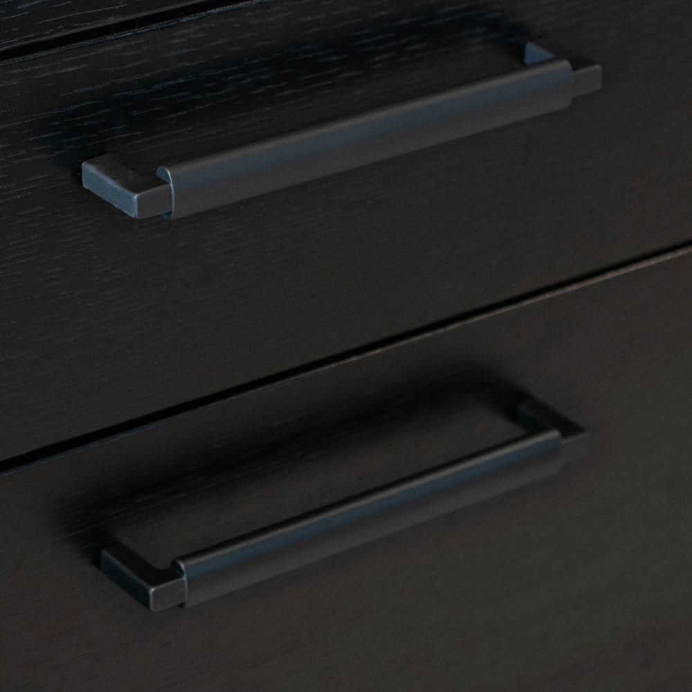 Möbelgriff Lecco - Mattschwarz