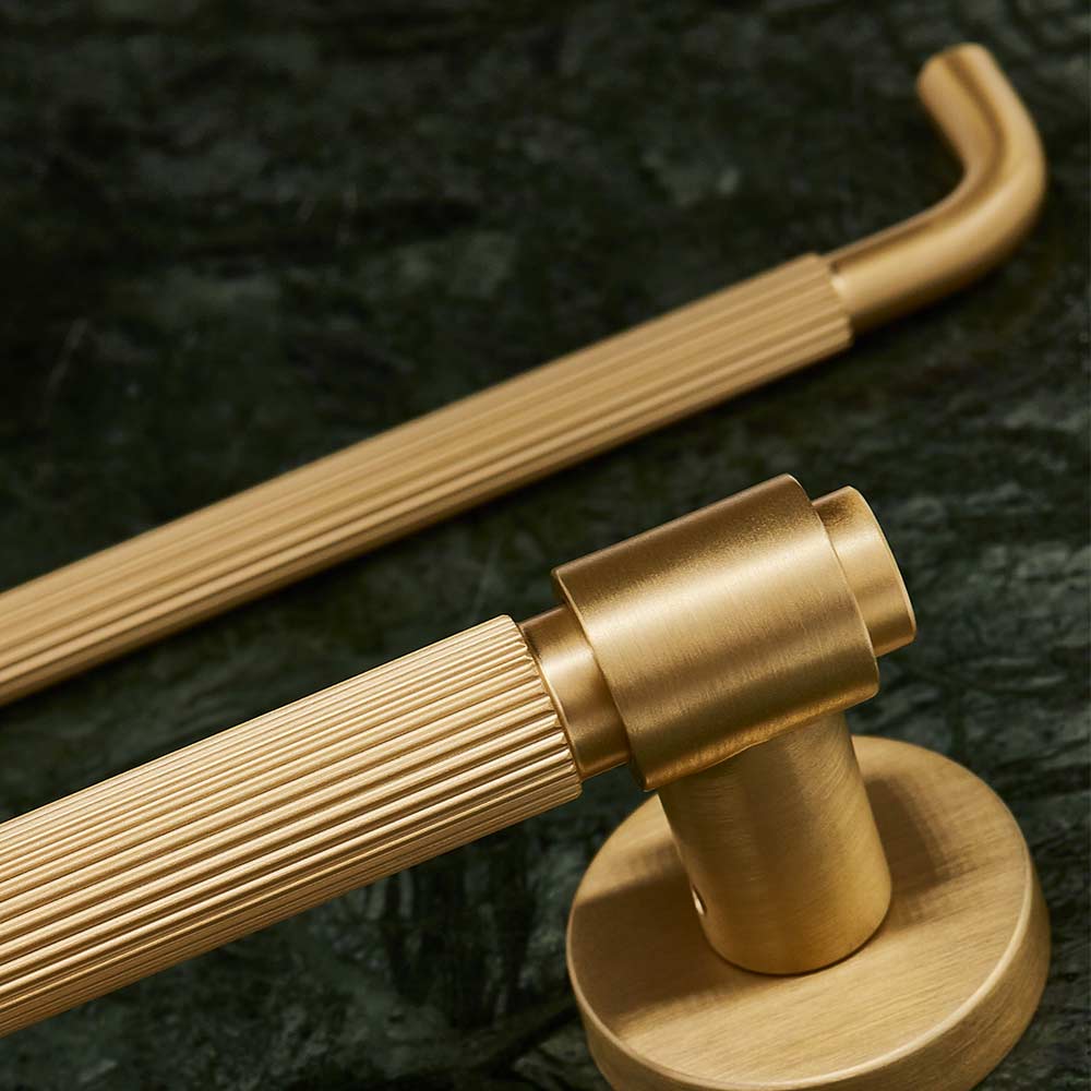 Möbelgriff Helix Stripe - Messing