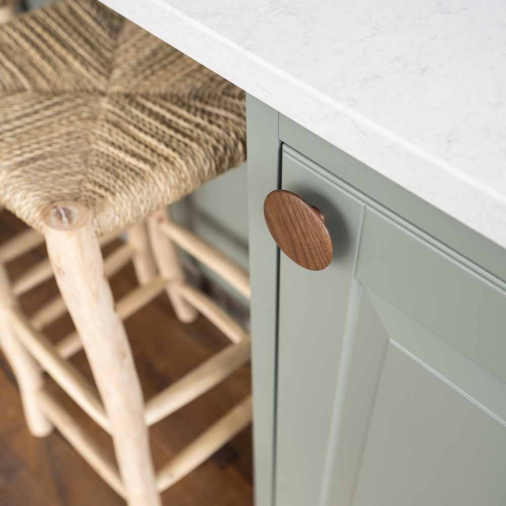 Möbelknopf Split - Walnuss