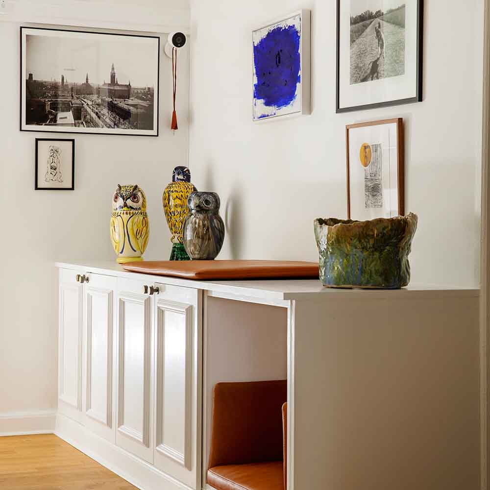 Möbelknopf Crest - Antik-Bronze