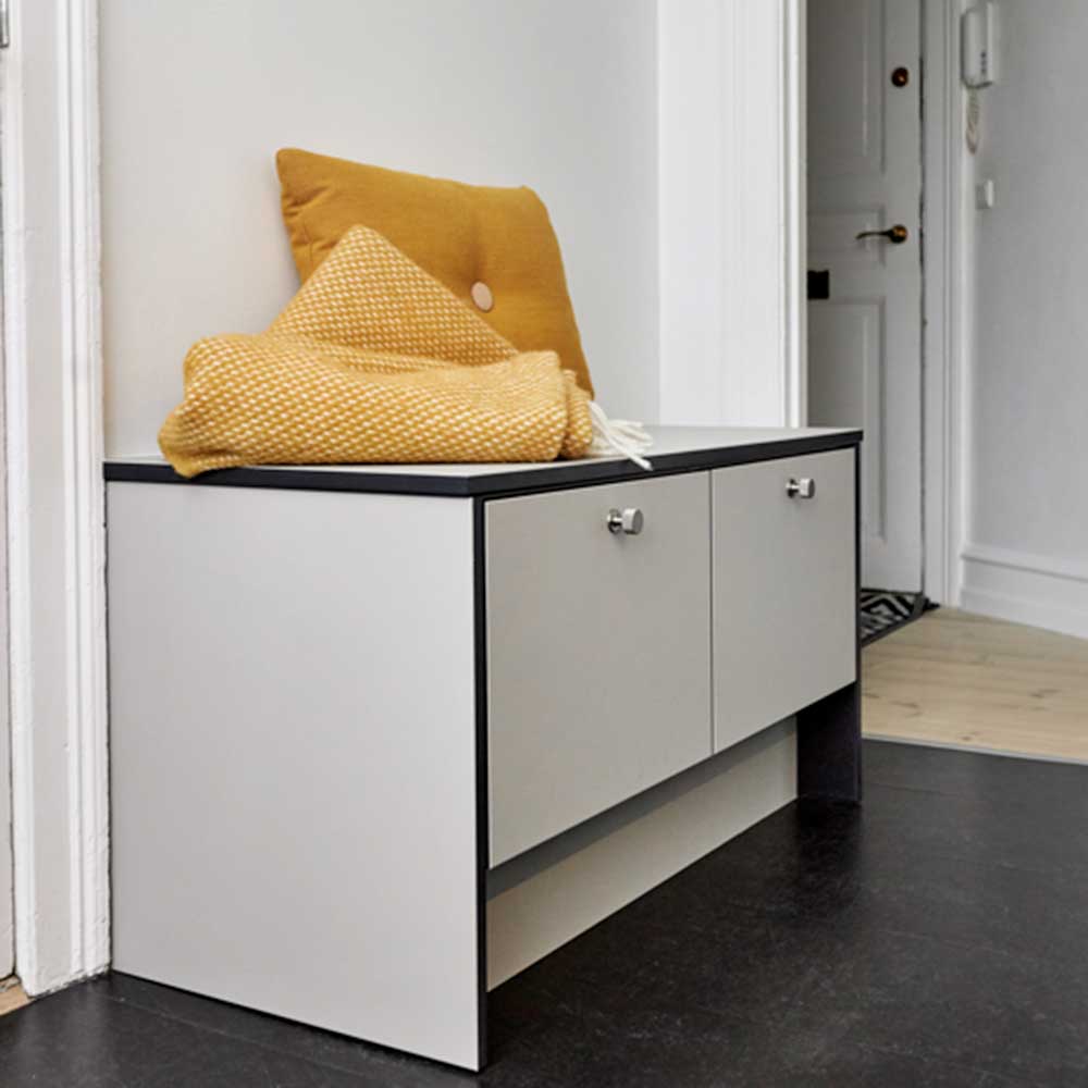 Möbelknopf Crest - Edelstahl-Optik