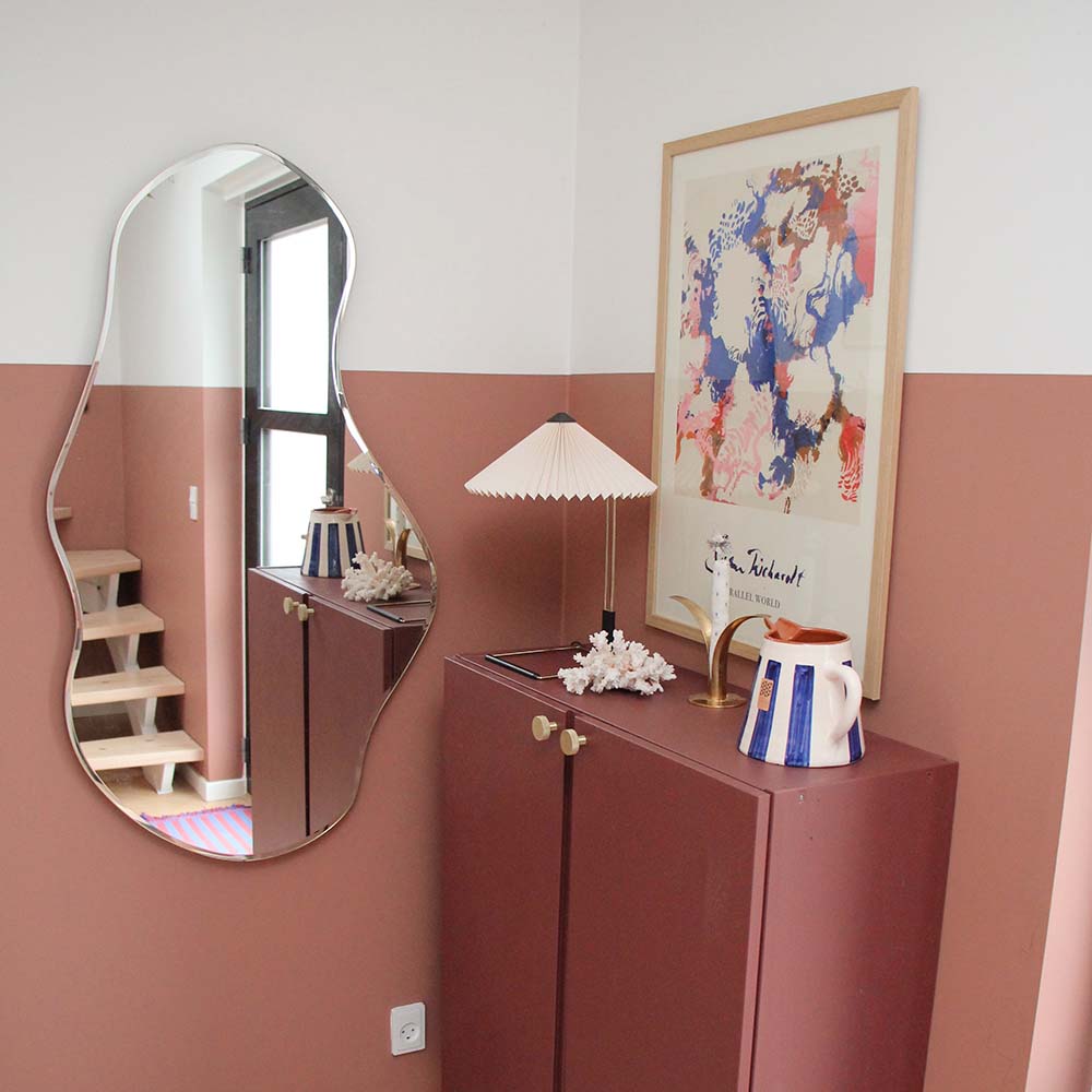 Möbelknopf Flat - Messing