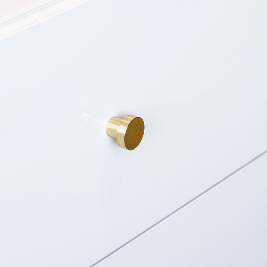 Möbelknopf Mood - Poliertes Messing