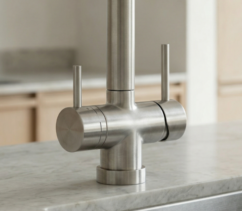 Küchenarmatur mit Geschirrspüler-Absperrung