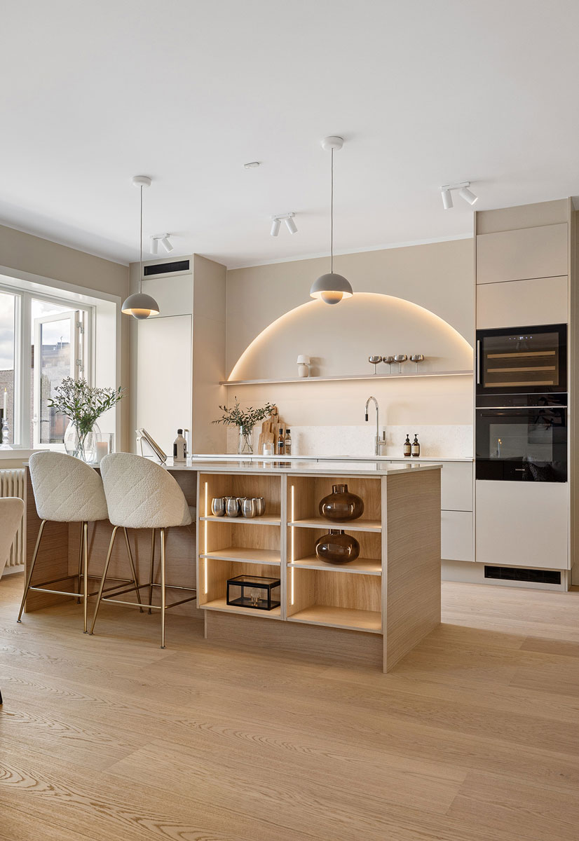 Küche mit Hotelgefühl