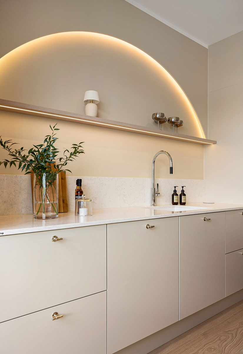 Küche mit Hotelgefühl