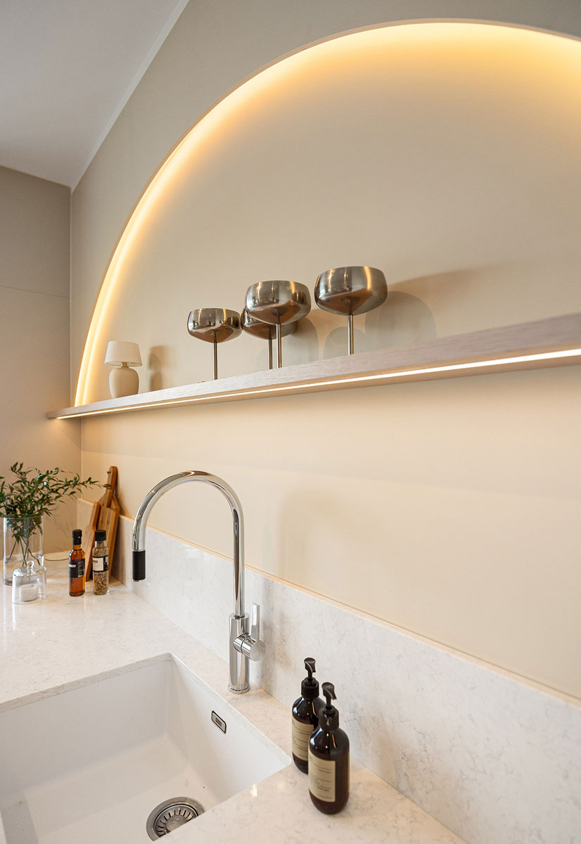 Küche mit Hotelgefühl