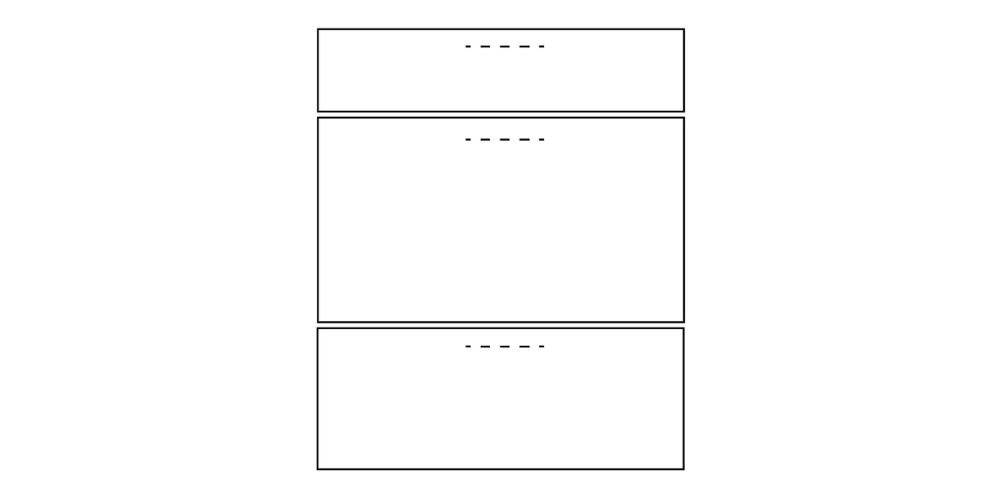 Montage von Griffen an Schubladen