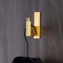 Haken Arpa/Bricka - Antik-Messing