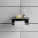 Toilettenpapierhalter Hold - Schwarz