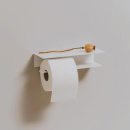Toilettenpapierhalter Hold - Weiß