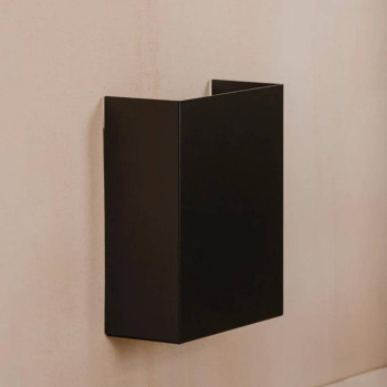 Wandabfalleimer Hold - 9L - Schwarz
