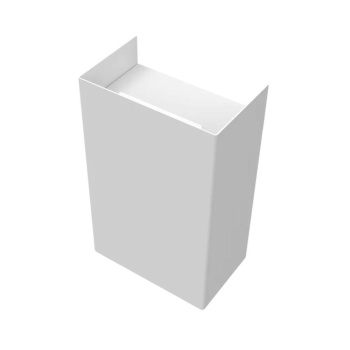 Wandabfalleimer Hold - 9L - Weiß